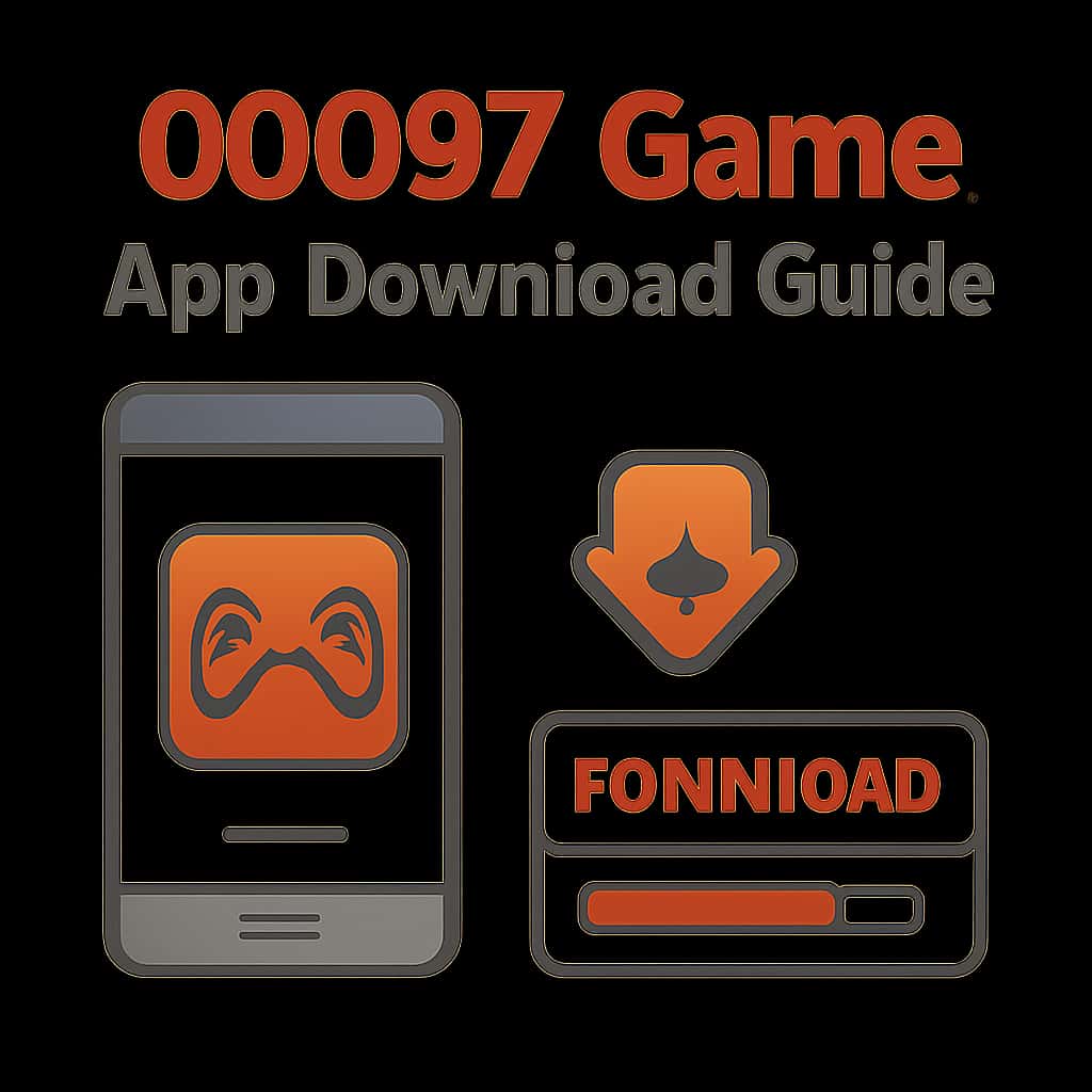 An educational diagram related to the 00097 Game App Download process.