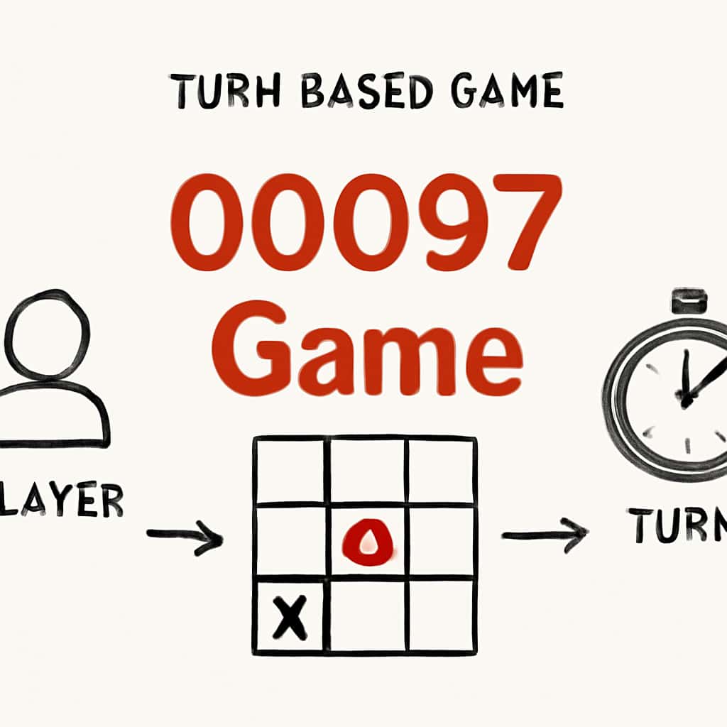 An illustration depicting the user verification process for 00097 Game.